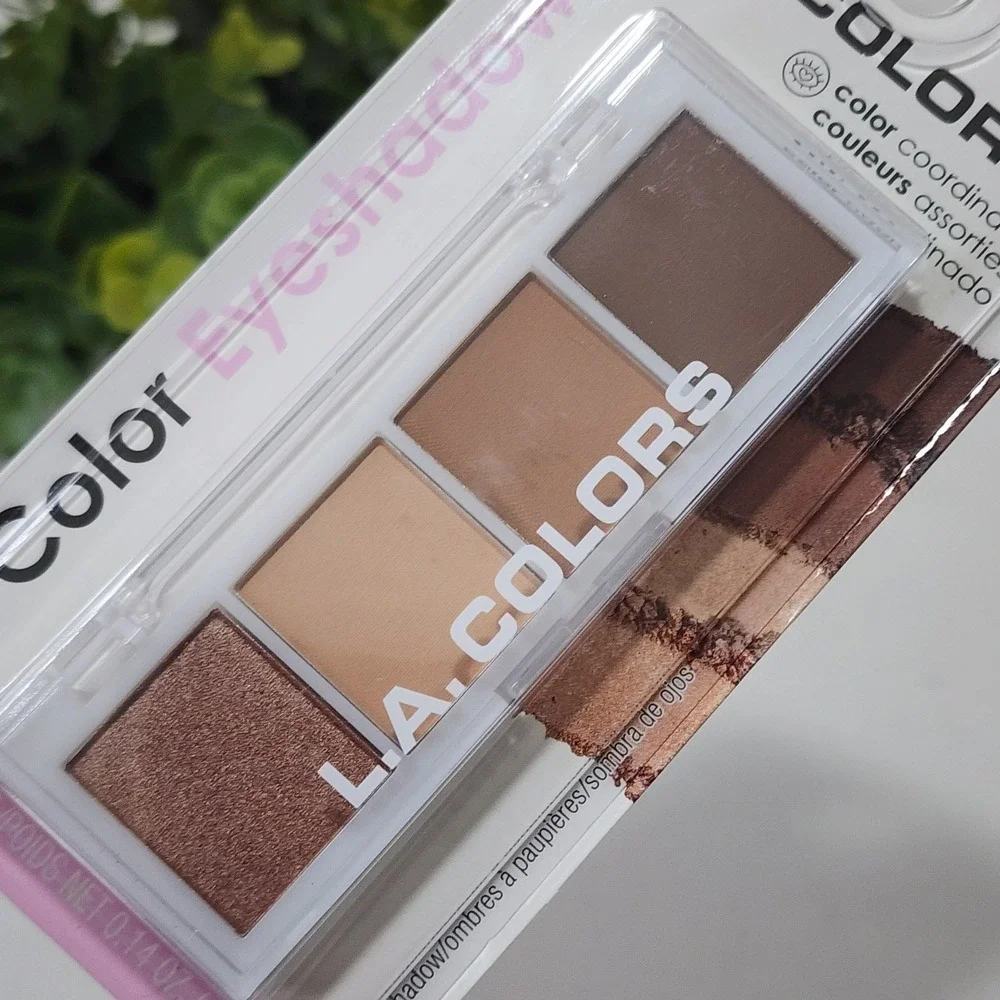 L. A. Colors 4 Color Eyeshadow Classics Palette C62126 ~ New Unopened